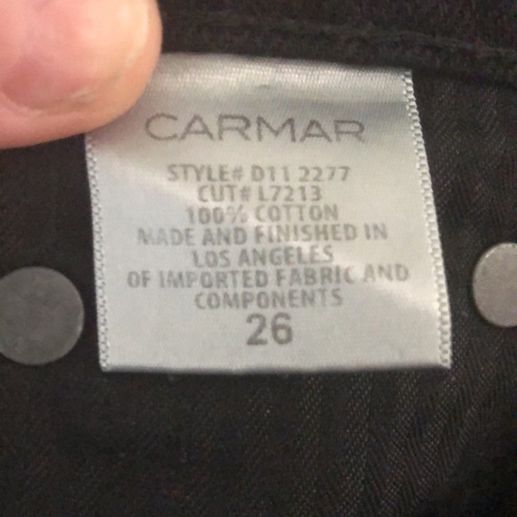 Carmar LF button fly jean skirt 26 - Picture 6 of 7